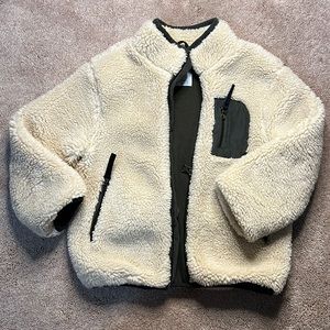 Zara Sherpa Toddler Boy Jacket - Size 6